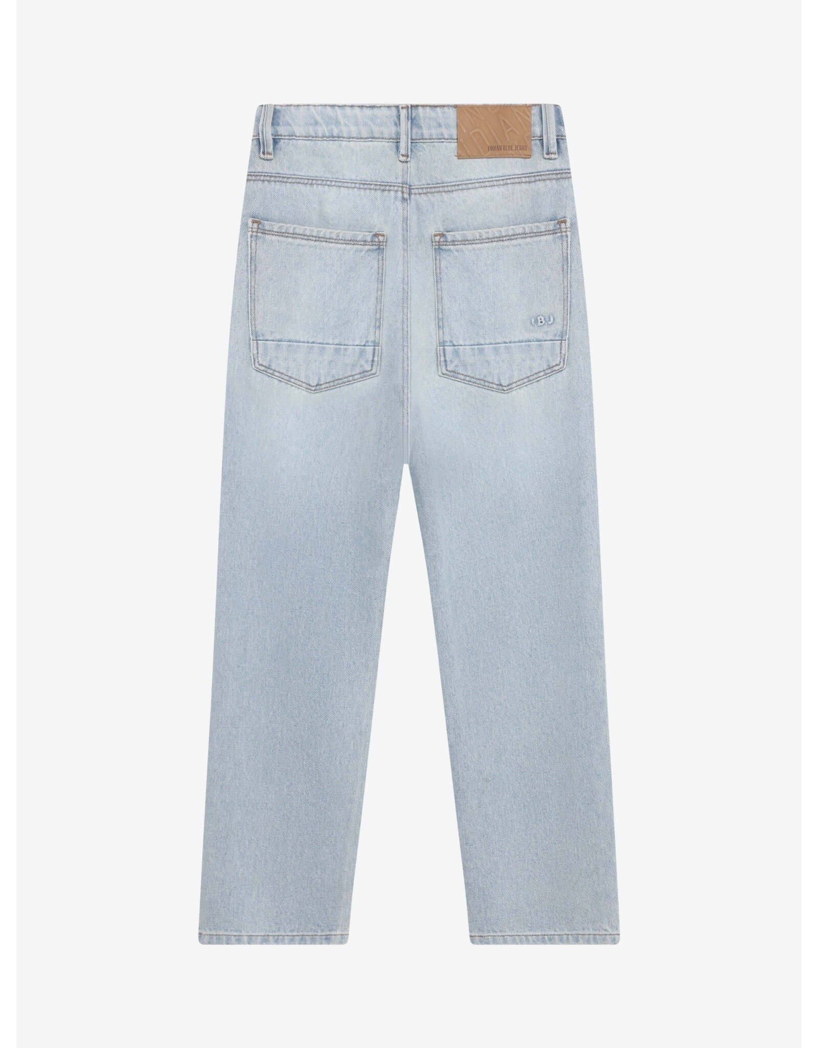 Indian Blue Jeans Baggy Straight Fit bluejeans Light Denim Blue