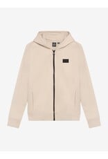 Indian Blue Jeans Hooded Zip Jacket Brushed Pale Sand