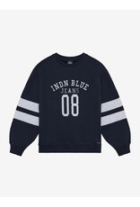 Indian Blue Jeans Loose Fit Sweat College Brush Deep Navy