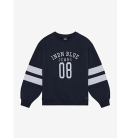 Indian Blue Jeans Loose Fit Sweat College Brush Deep Navy