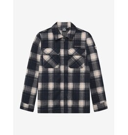 Indian Blue Jeans Shirt Jacket Zip Check Antra Ash