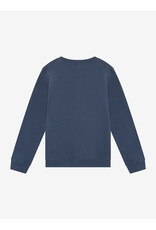 Indian Blue Jeans Sweater Indian Blue Brushed Washed Mid Blue