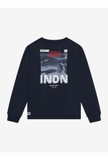 Indian Blue Jeans T-Shirt LS Backprint Indian Deep Navy