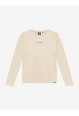Indian Blue Jeans T-Shirt LS Chest and Backprint Pale Sand