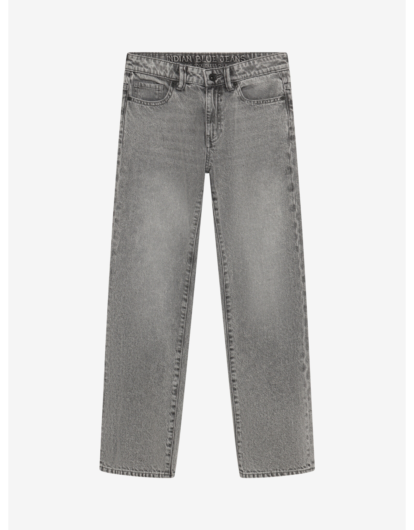 Indian Blue Jeans Wide Loose Fit Grey Jeans Light Grey Denim