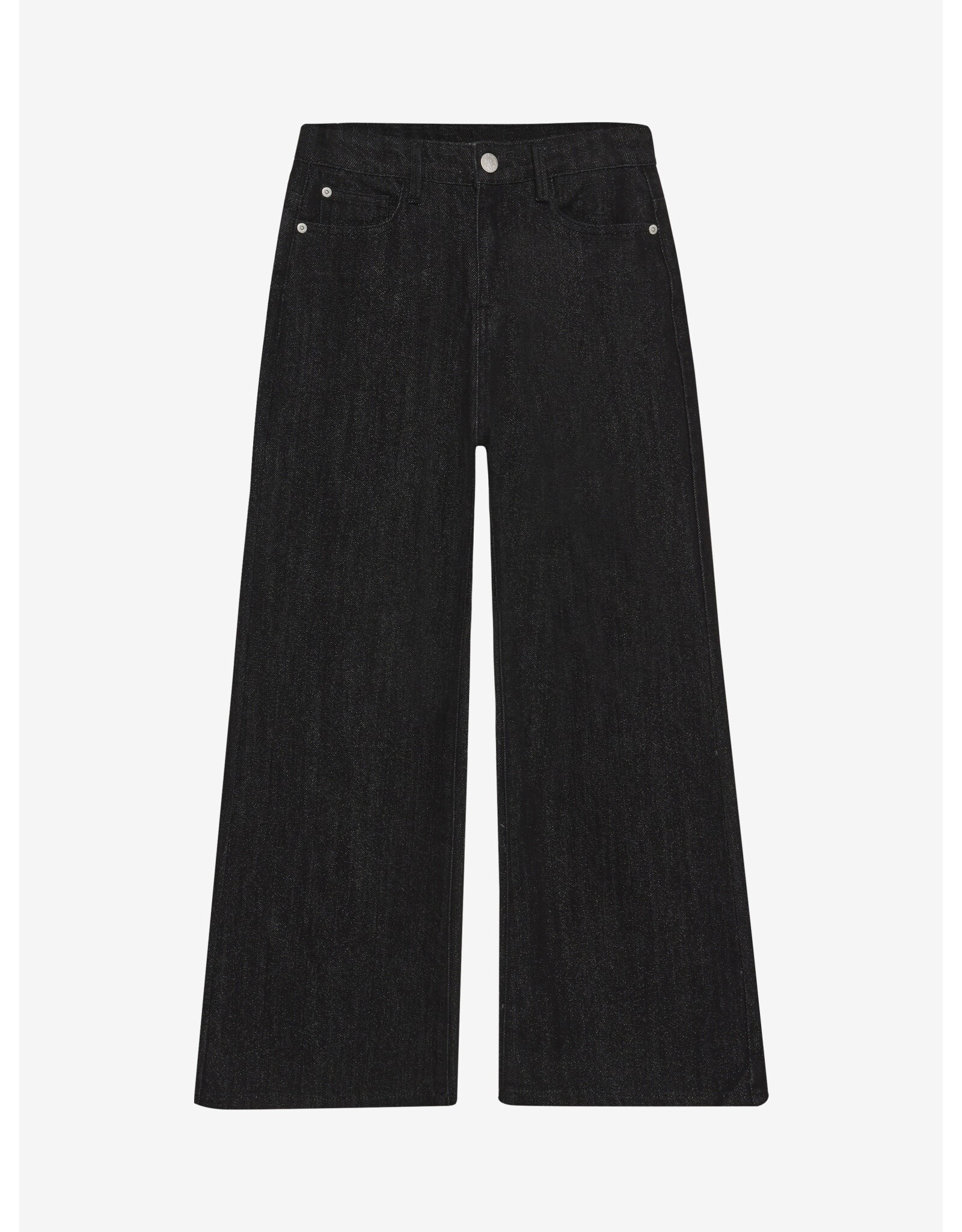 Indian Blue Jeans Extra Wide Fit Glitter Black Denim