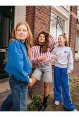 Indian Blue Jeans Knitwear Fuzzy Stripe Flushing Pink