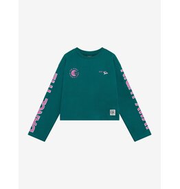 Indian Blue Jeans Longsleeve Relaxed Fit Print Spruced-up