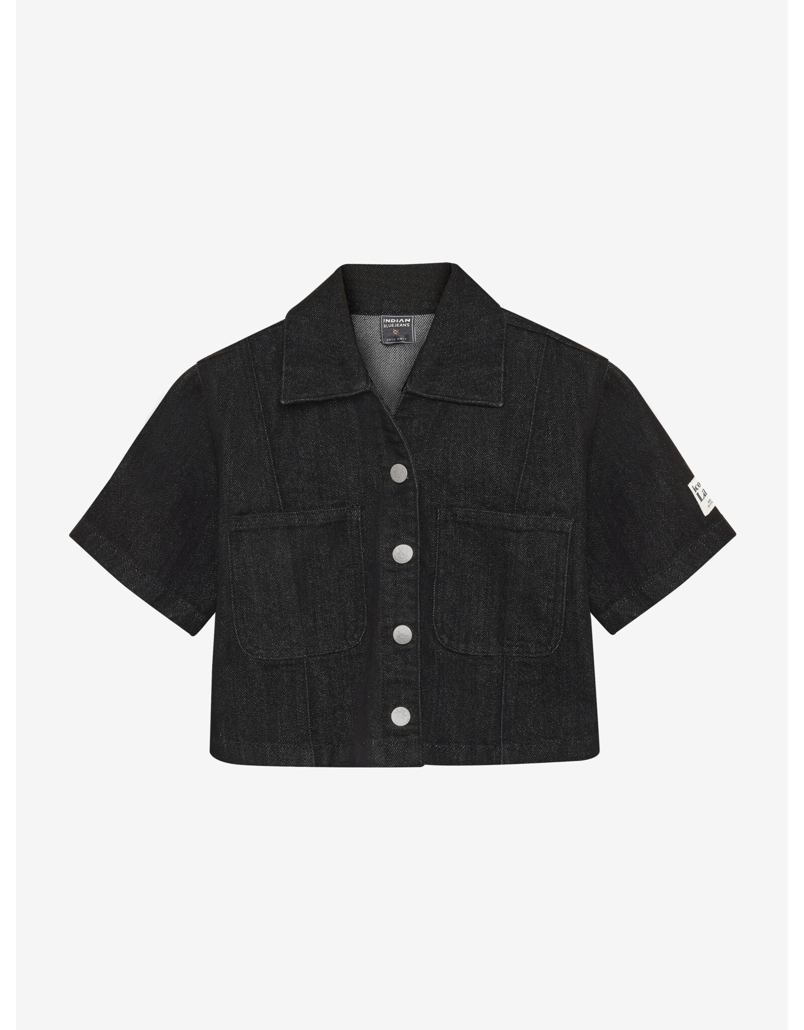 Indian Blue Jeans Shirt Denim Black Denim