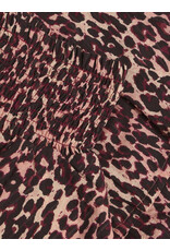Indian Blue Jeans Skirt Leopard Fig