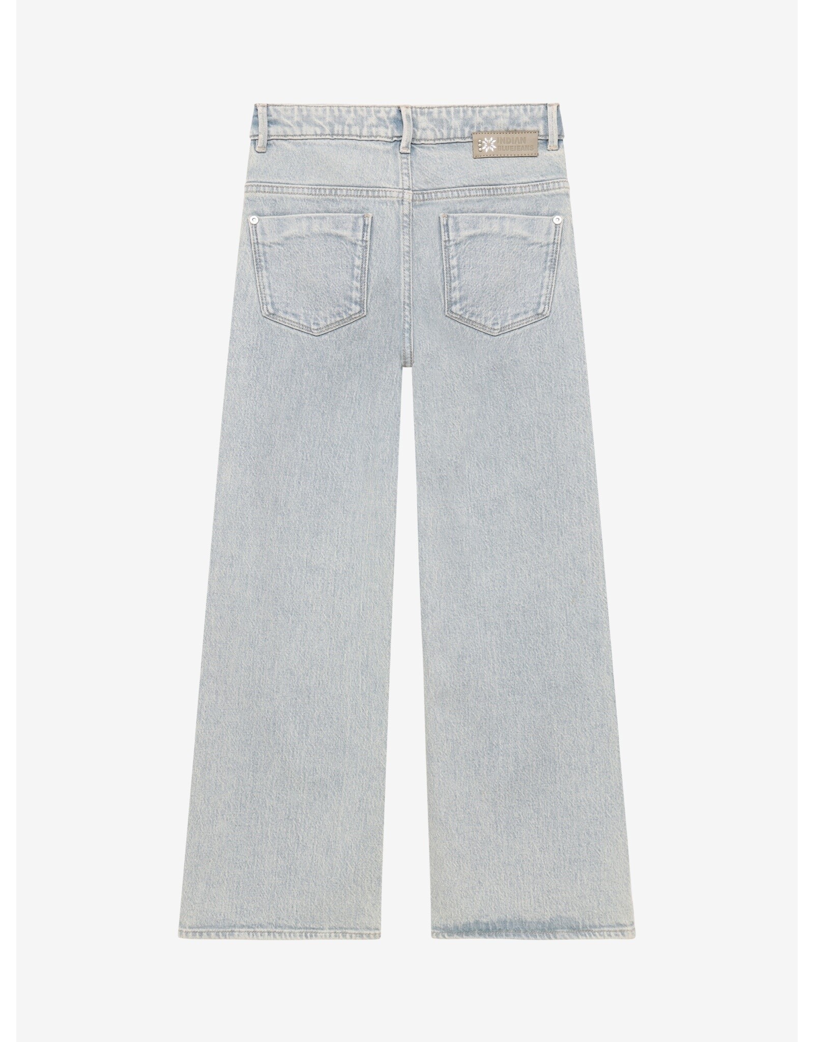 Indian Blue Jeans Wide Fit Washed  Light Denim W26