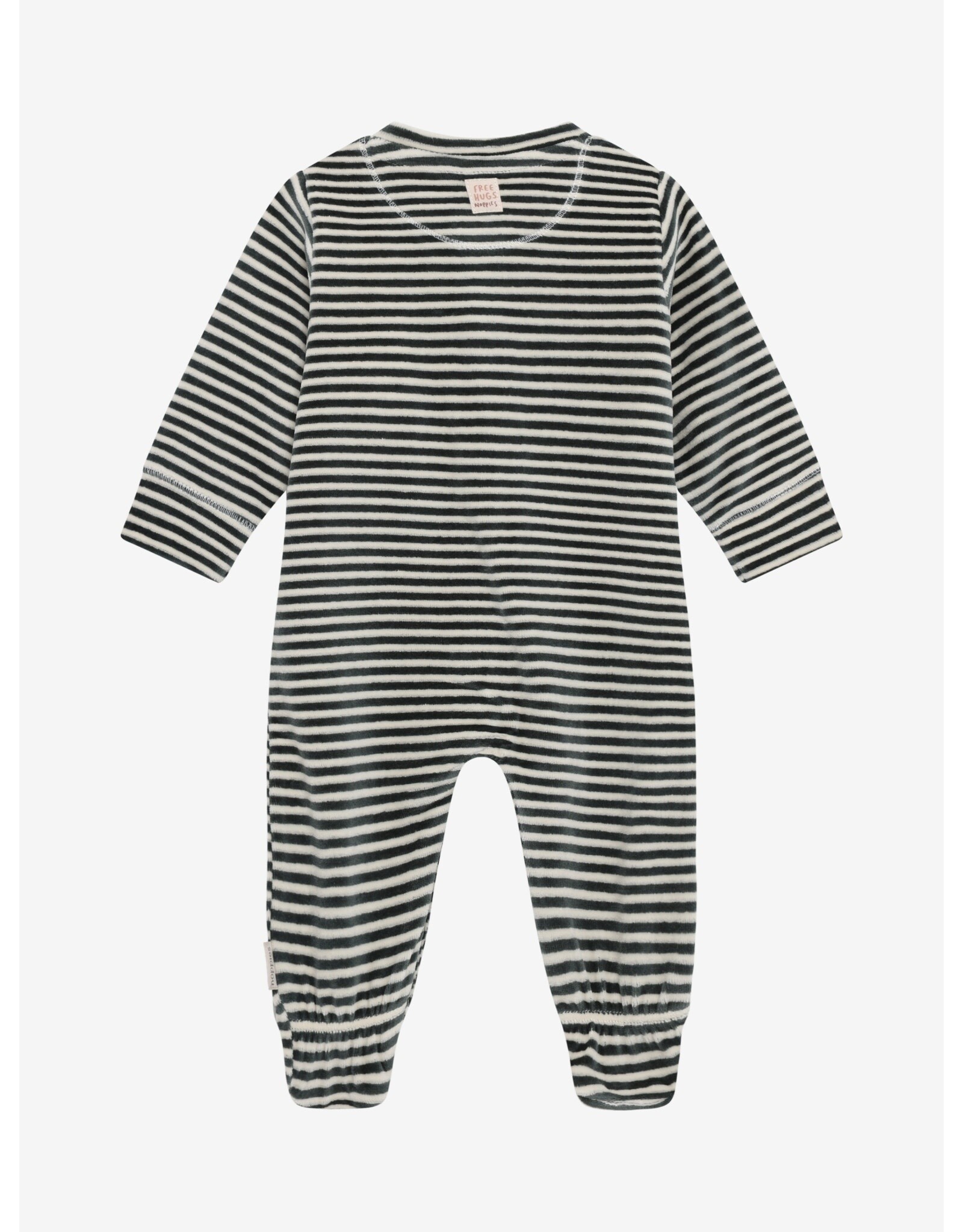 Noppies Playsuit stripe Balsam Green