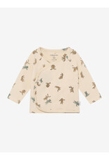 Noppies Tee LS AOP Buttercream