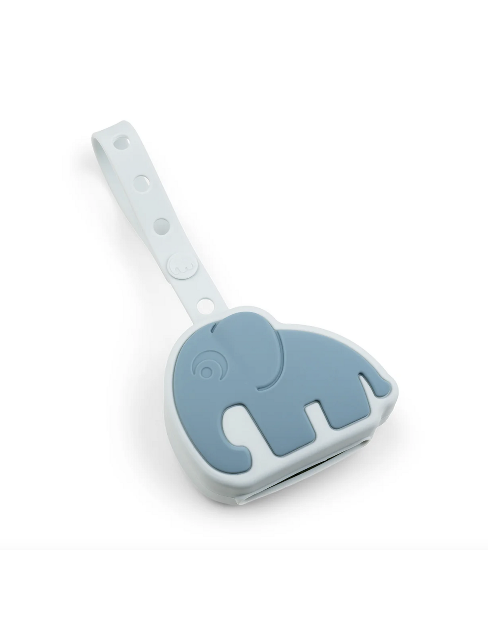 Done by Deer Silicone pacifier poch Elphee Blue