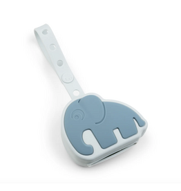 Done by Deer Silicone pacifier poch Elphee Blue