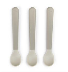 Done by Deer Foodie easy-grip baby spoon 3-pack Sand