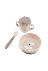 Done by Deer Foodie first meal set Happy clouds Powder
