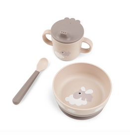 Done by Deer Foodie first meal set Happy clouds Powder
