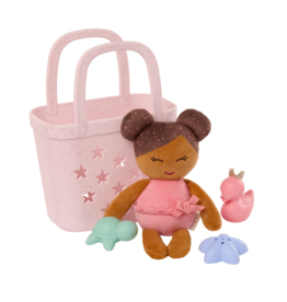 LullaBaby - LBY7725 - Bath Doll w/ Acc. in a Basket Playset