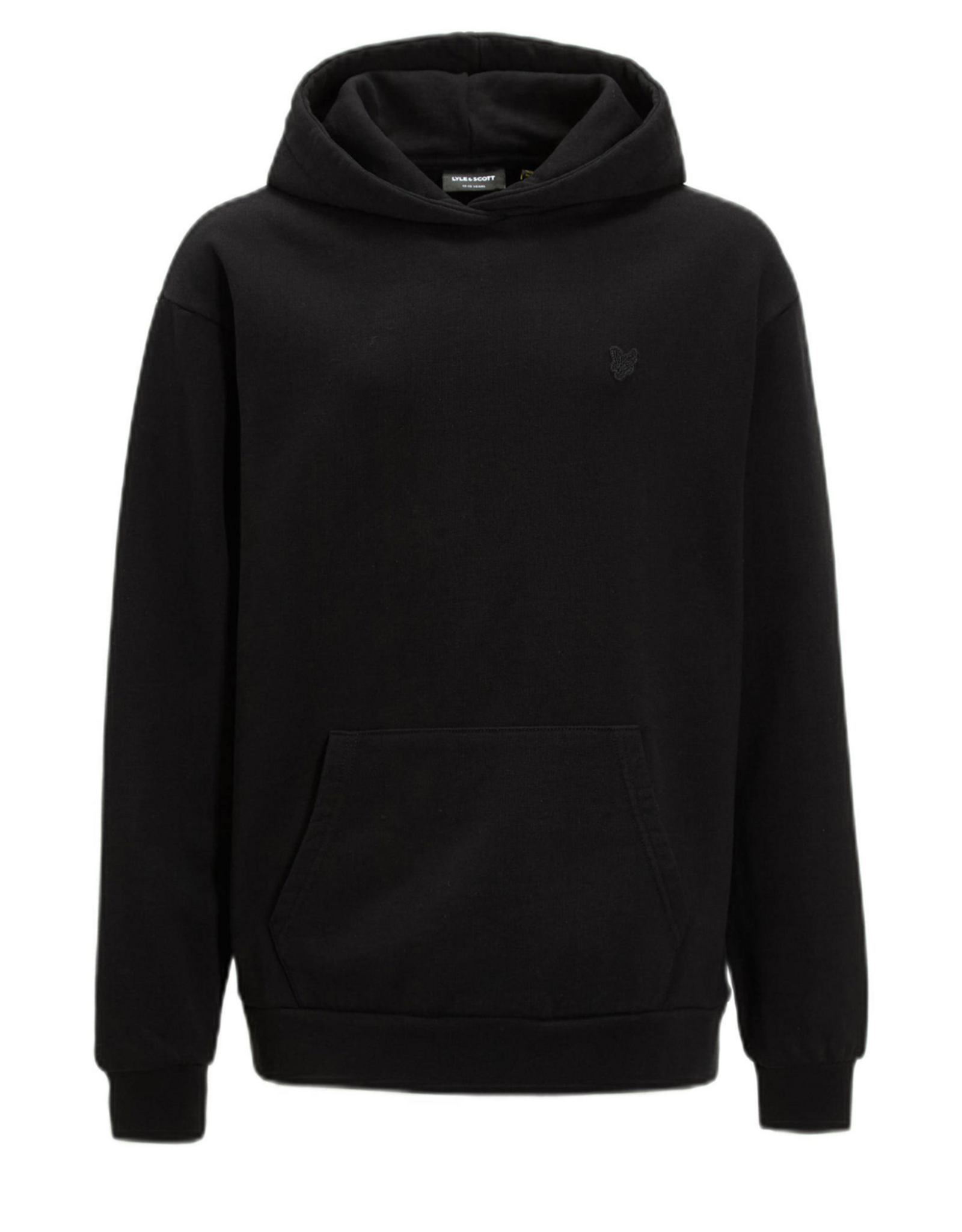 Lyle & Scott Heavy Weight Drop Shoulder Hoodie Z865 Jet Black