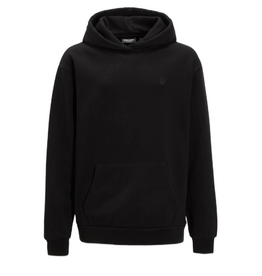 Lyle & Scott Heavy Weight Drop Shoulder Hoodie Z865 Jet Black -