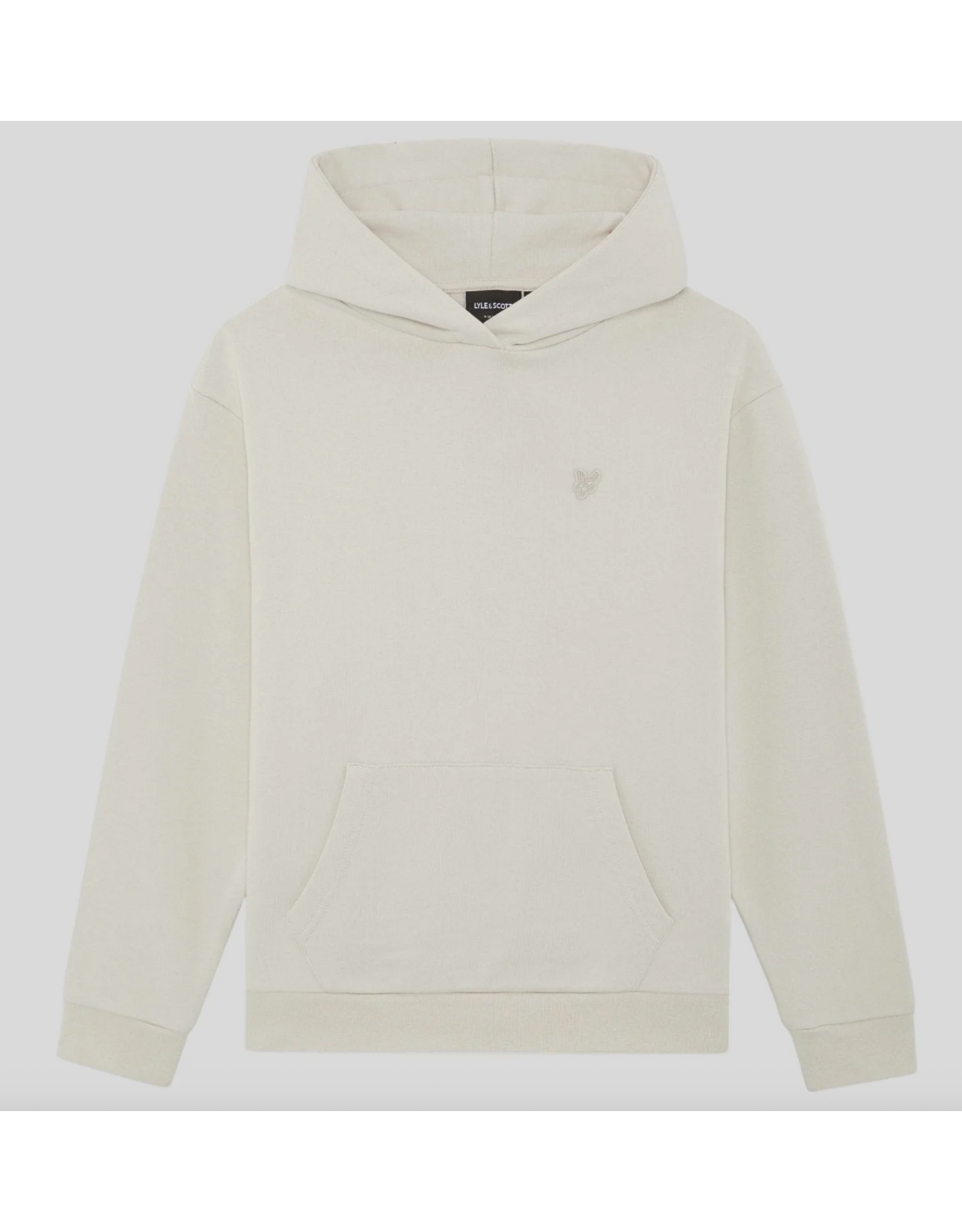 Lyle & Scott Heavy Weight Drop Shoulder Hoodie W503 Putty
