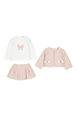 Mayoral Tweed-knit skirt set  petisui