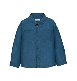 Mayoral L/s denim shirt   Medium