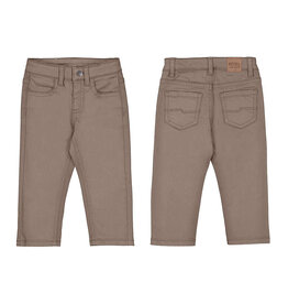Mayoral 5 pocket slim fit basic pant Truffle