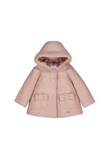 Mayoral Hooded boucle coat  petisui   w26