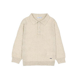 Mayoral L/s knit polo  H. Stone W26