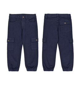Mayoral Structured cargo pants Blue  W26