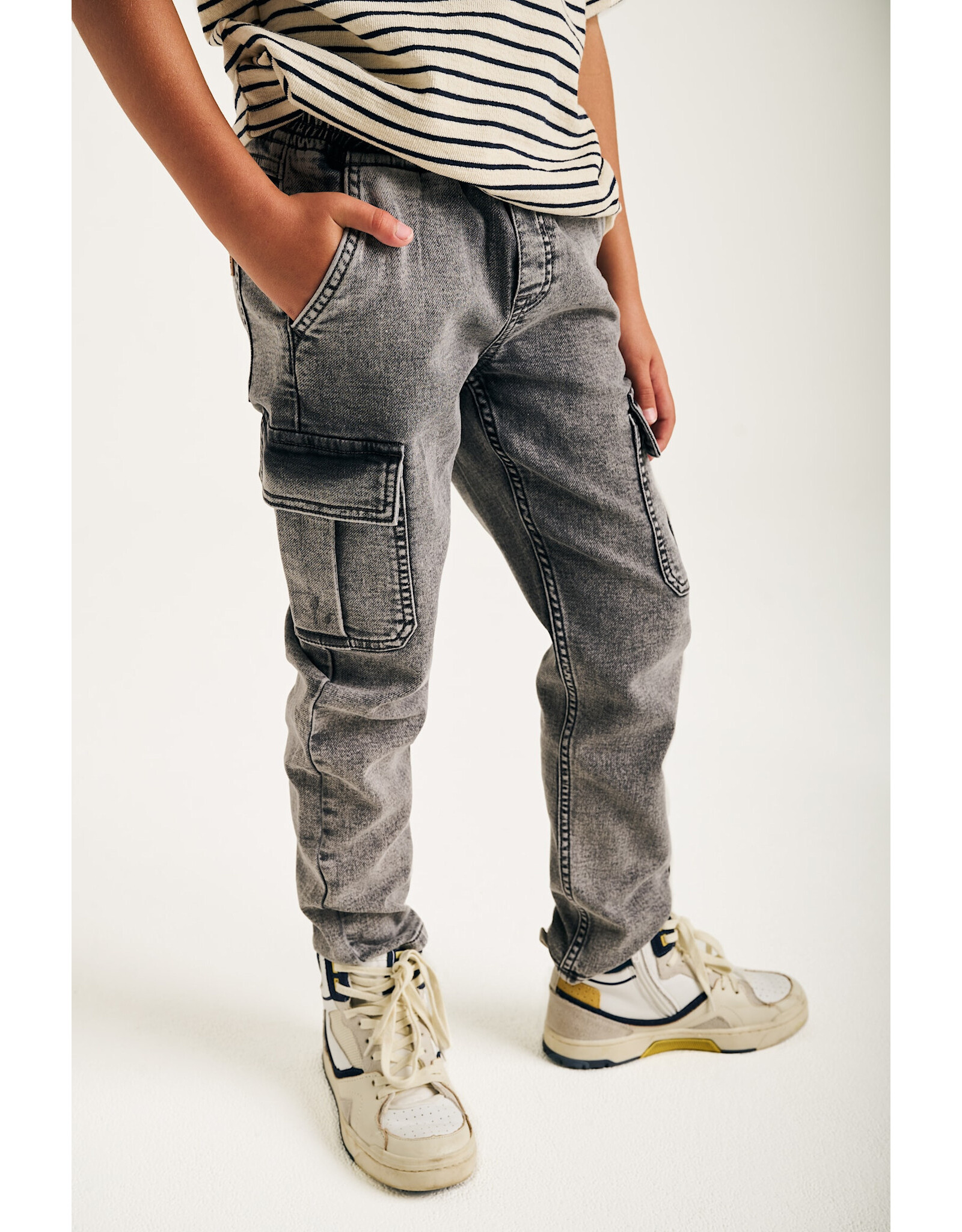 Tumble 'n Dry TND Jaro Cargo denim grey stonewash