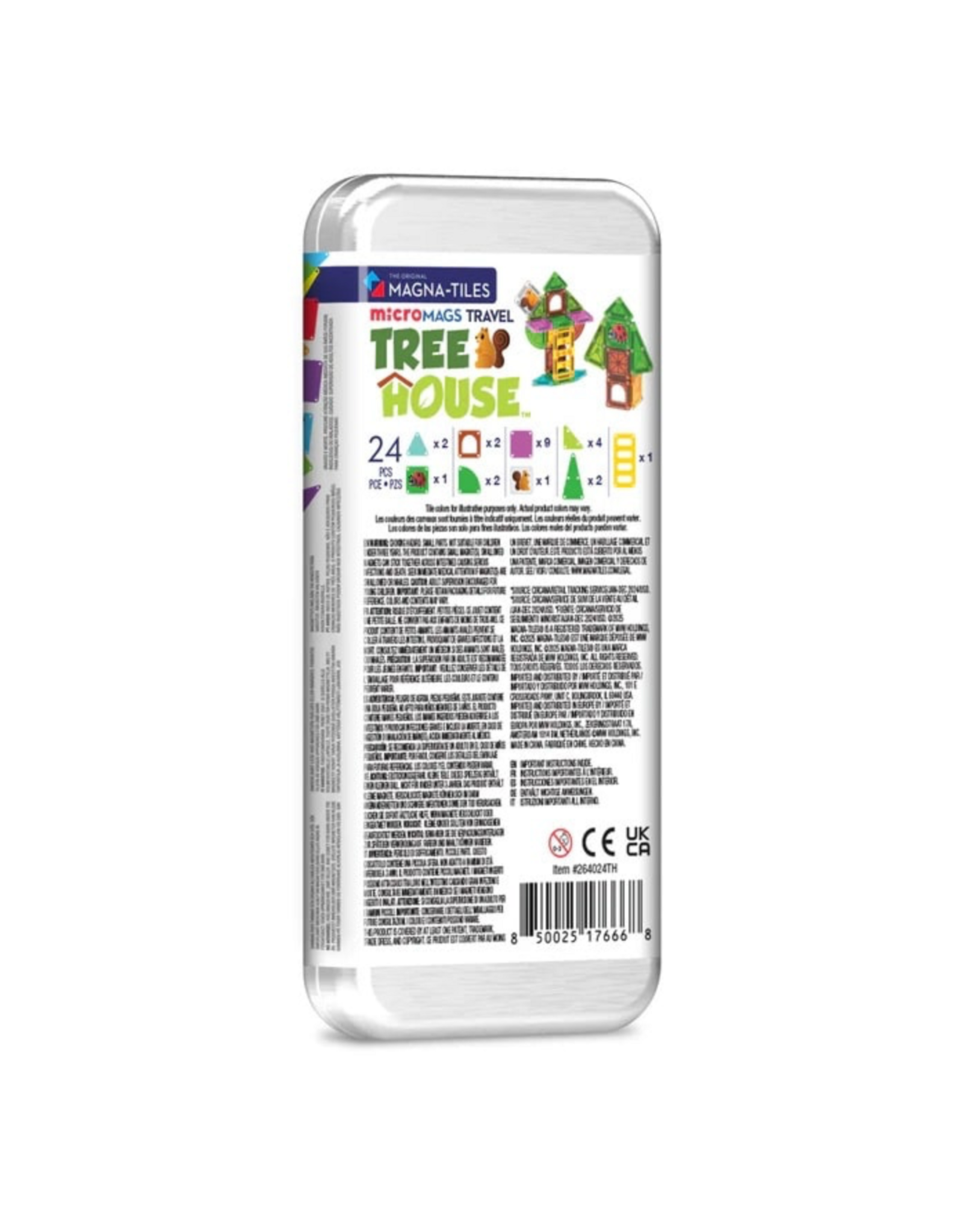 Magna-Tiles Magna Tiles microMags travelset Tree House