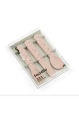 Done by Deer Foodie cutlery set Happy dots Powder