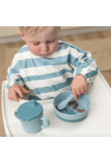 Done by Deer Foodie cutlery set Happy dots Blue