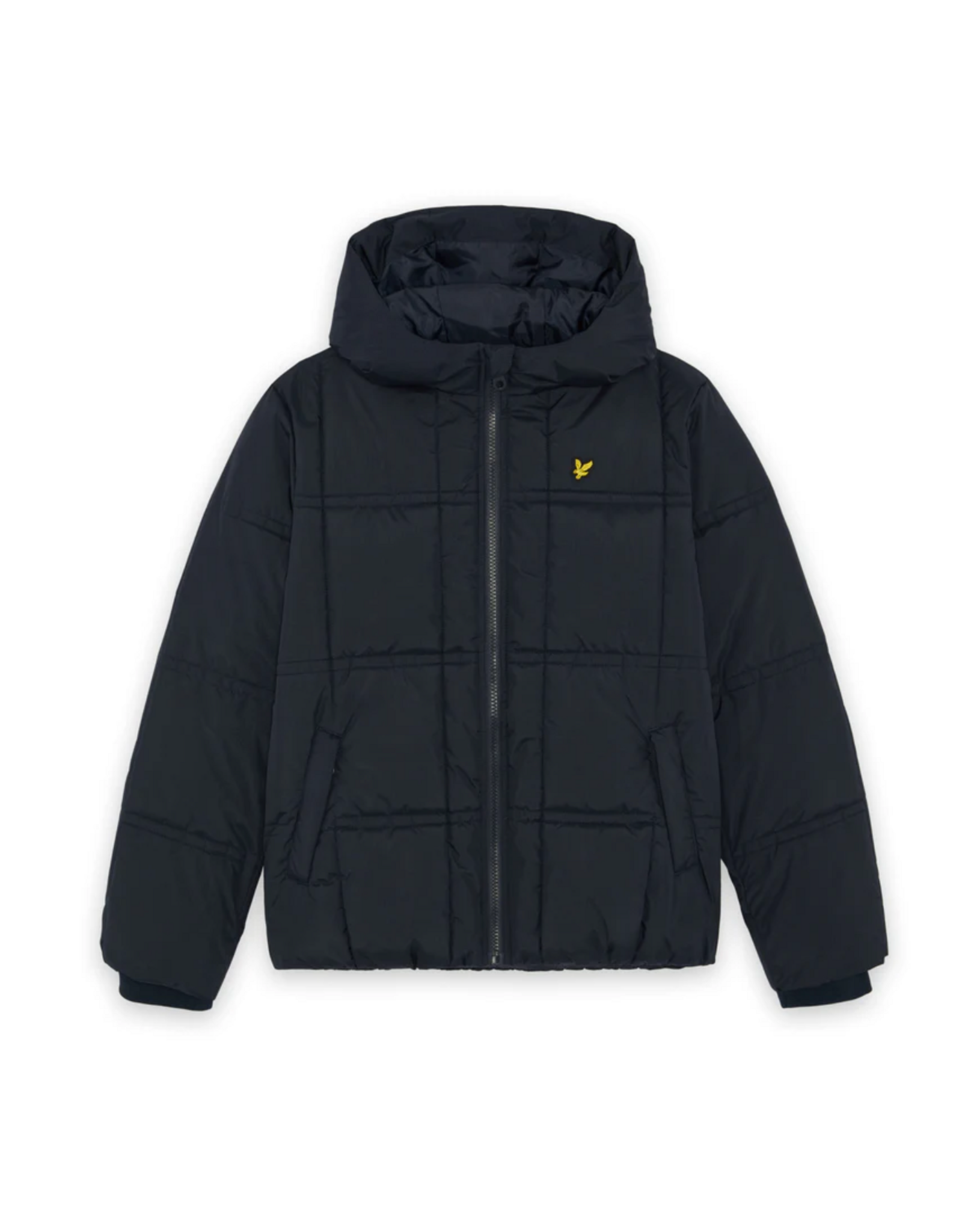 Lyle & Scott Tonal Eagle Padded Coat Z271 Dark Navy