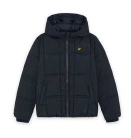 Lyle & Scott Tonal Eagle Padded Coat Z271 Dark Navy
