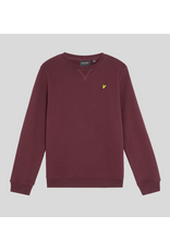 Lyle & Scott Crew Neck Sweatshirt Z562 Burgundy