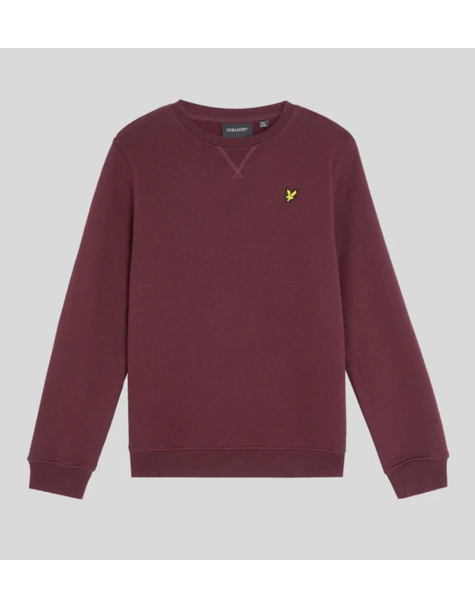 Lyle & Scott Crew Neck Sweatshirt Z562 Burgundy