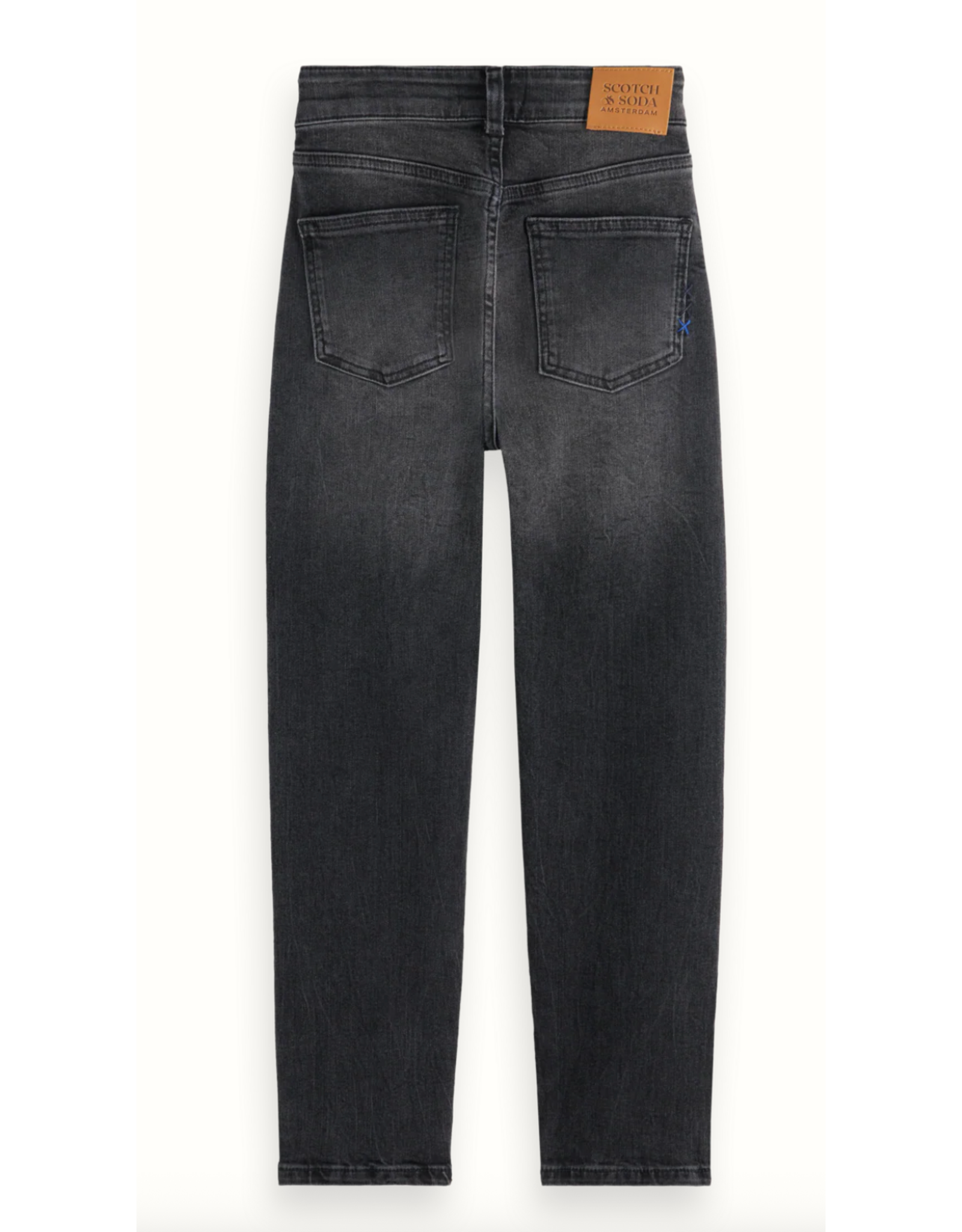 Scotch & Soda DEAN LOOSE TAPERED JEANS BLACK NIGHT (SU27) BLACK NIGHT