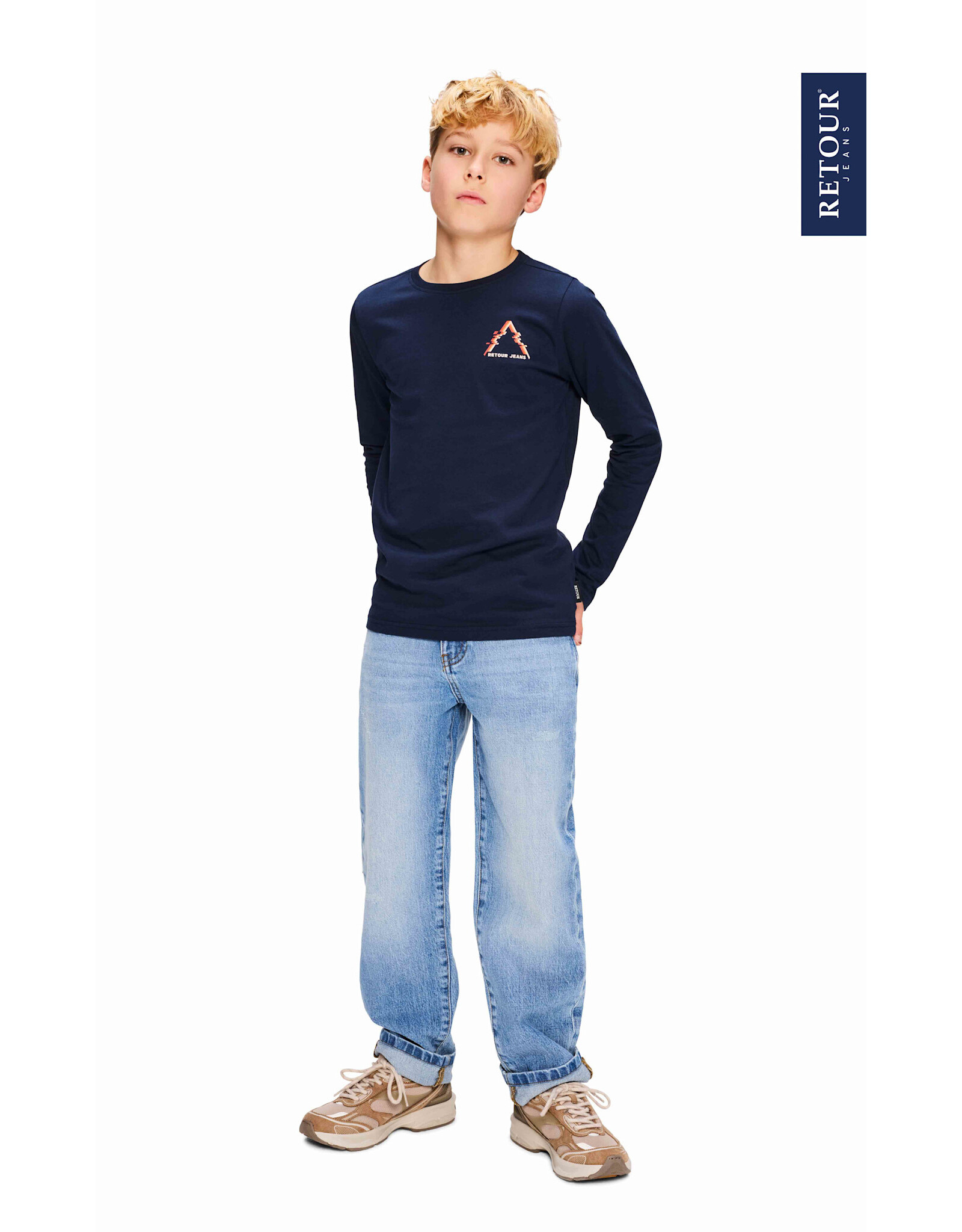 Retour Manuel light blue denim W26