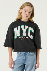 Garcia T262462_girls sweat smokey grey