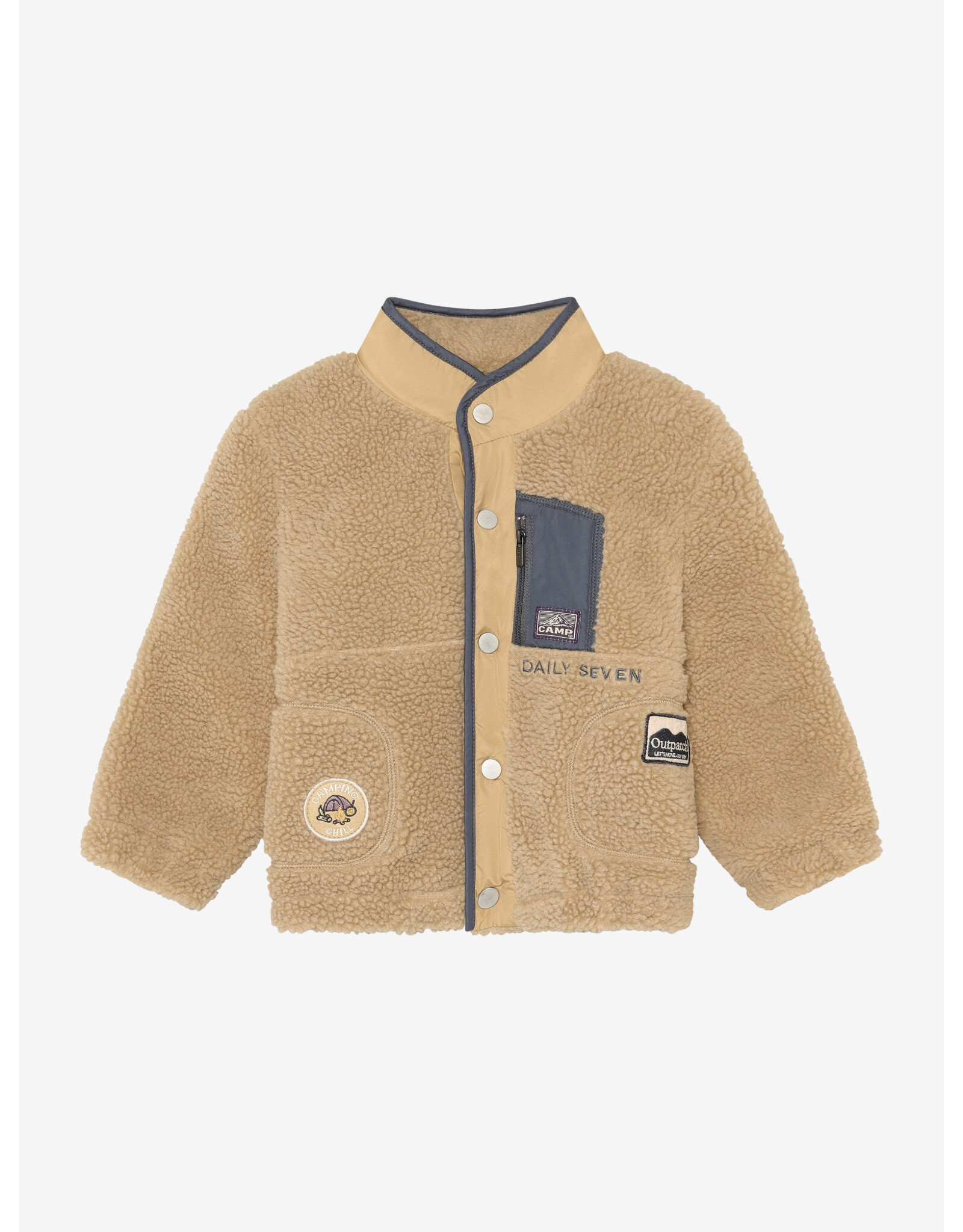 Daily7 Teddy Jacket  Sandshell