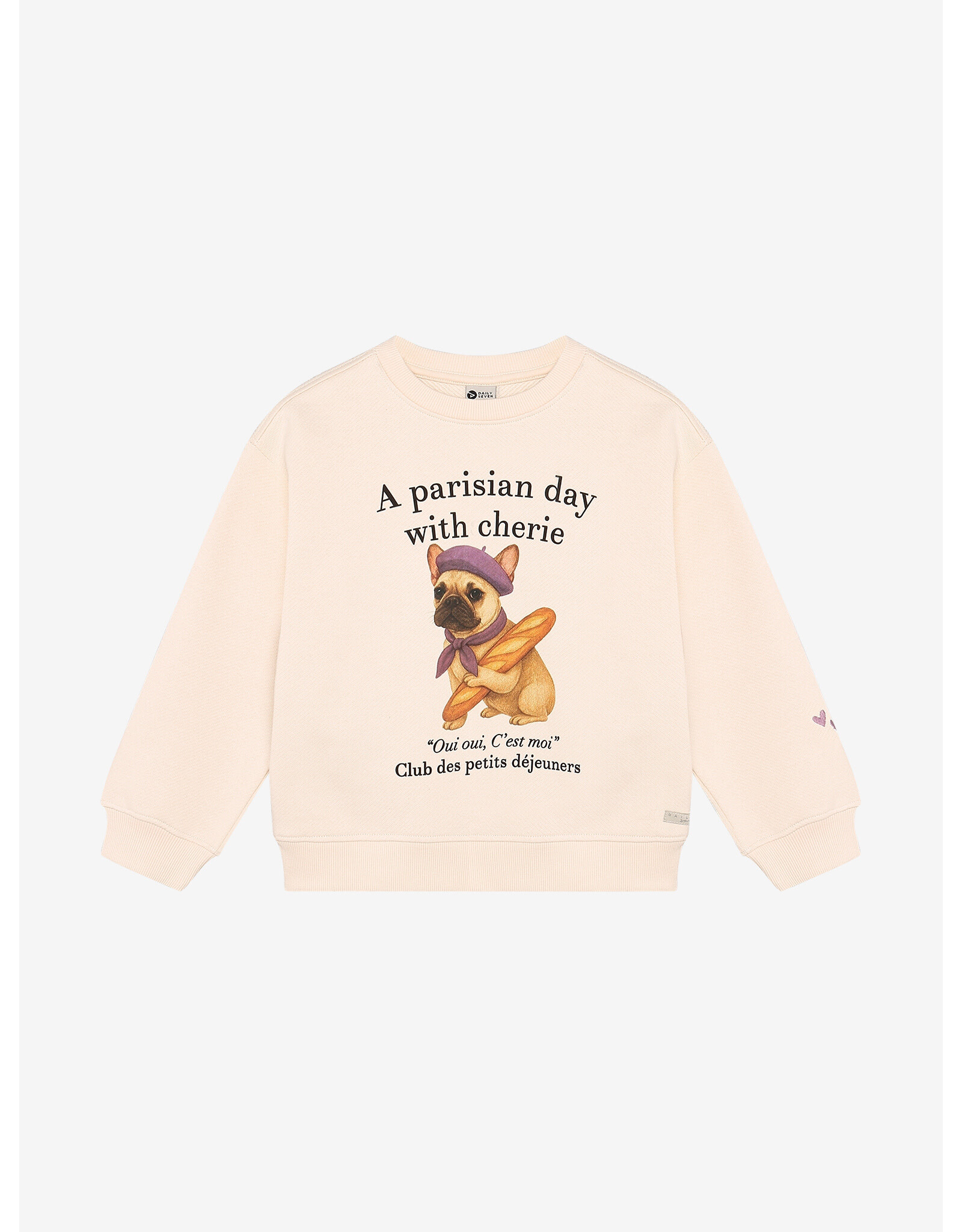 Daily7 Sweater Artwork Mother of Pearl