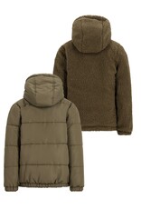 Like Flo Albon Flo boys reversible hooded jacket Army