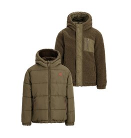 Like Flo Albon Flo boys reversible hooded jacket Army