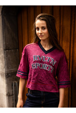 Looxs 10sixteen lace Tee Ruby red