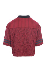 Looxs 10sixteen lace Tee Ruby red