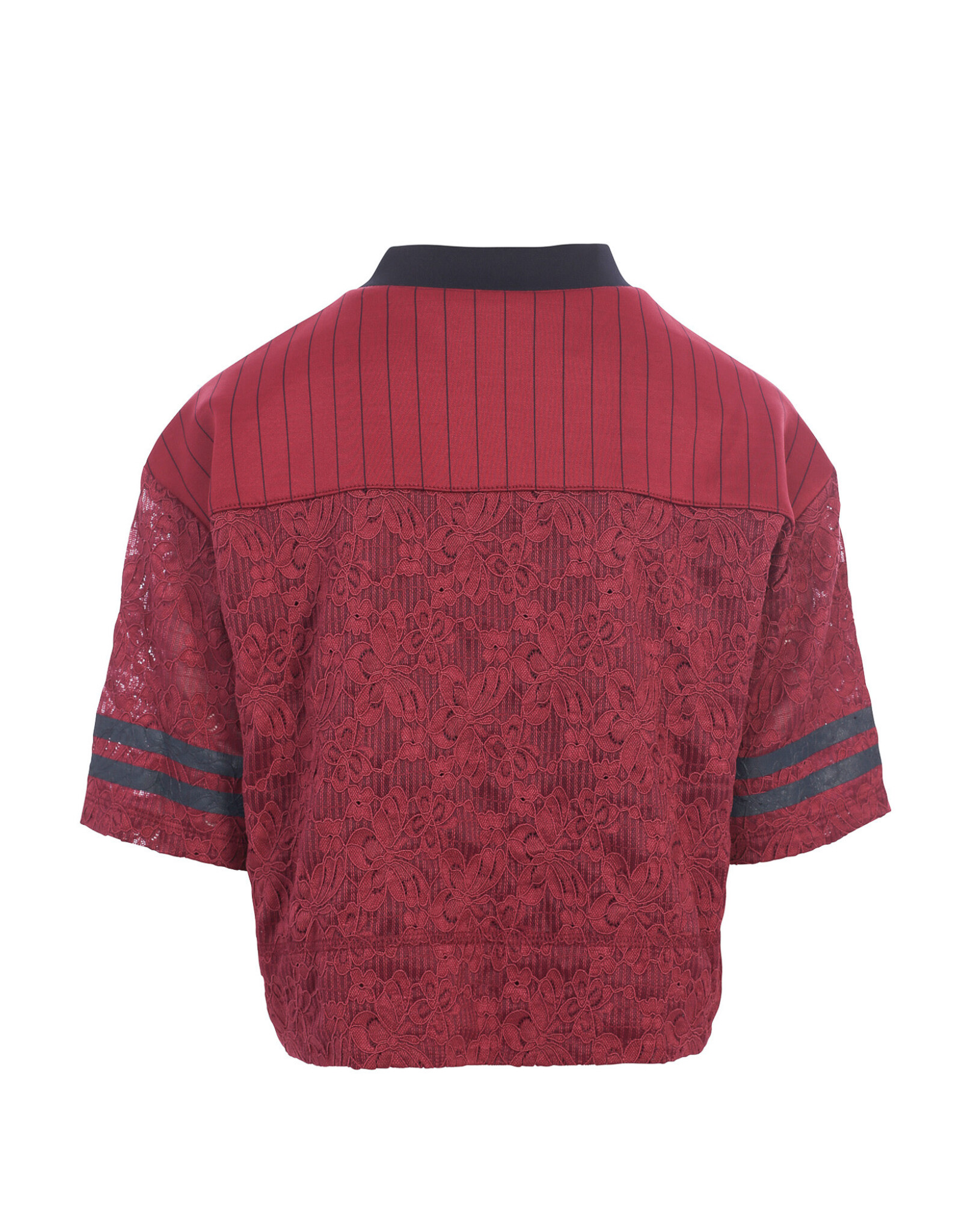 Looxs 10sixteen lace Tee Ruby red